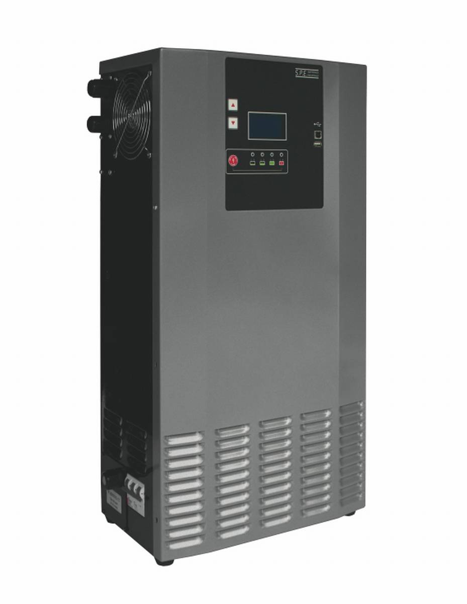 Q-Batteries energiesparendes Hochfrequenzladegerät 80V 80A by S.P.E. Charger GREEN6 ohne Stecker, Ladekennlinie: Nassbatterien / PZS