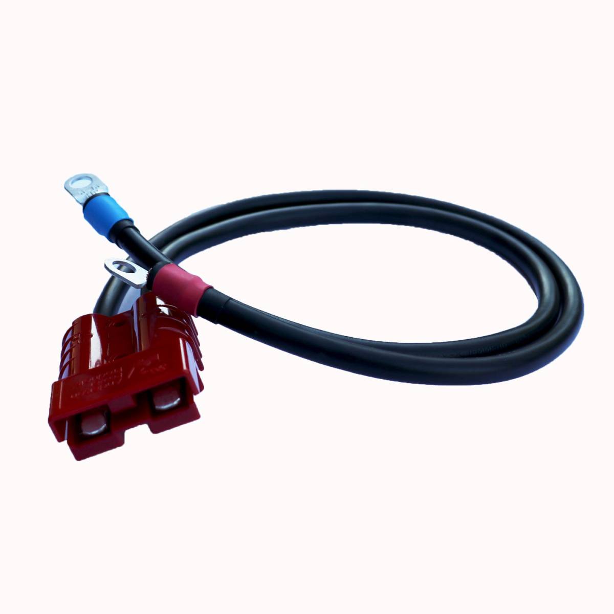 Anderson Flachstecker SB 50A rot mit Verbindungskabel 400mm 16mm² M6  