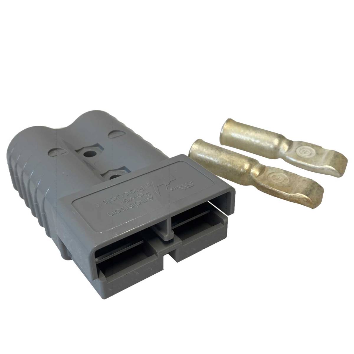 Anderson Flachstecker SB 350A grau, Stecker inkl. 2 Hauptkontakte, 36V, 70mm² (oder ähnlich Anderson)