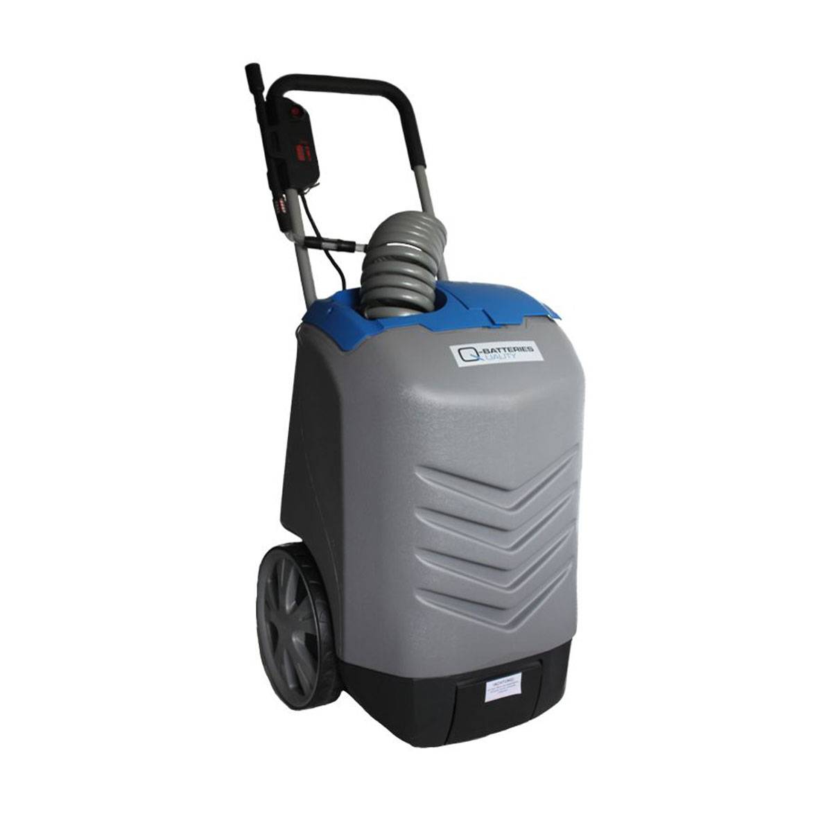 Aquamatik Trolley 60l mobiler Wasserwagen mit Pumpe für Batterien inkl. Ladegerät 230V